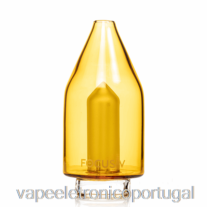 Vape Eletrônico Focus V Carta Vidro Top Laranja